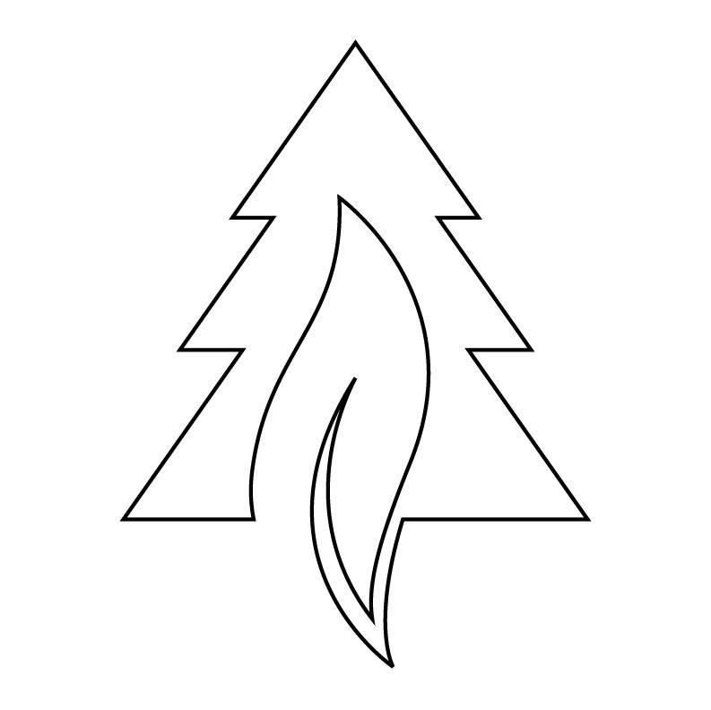  纯图形（圣诞树）