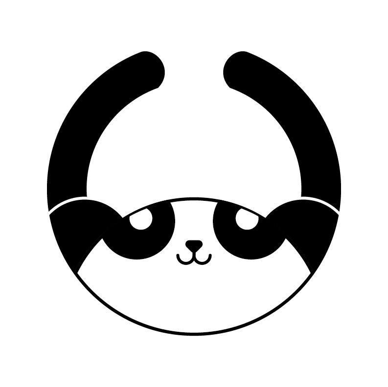 纯图形(熊猫 环)