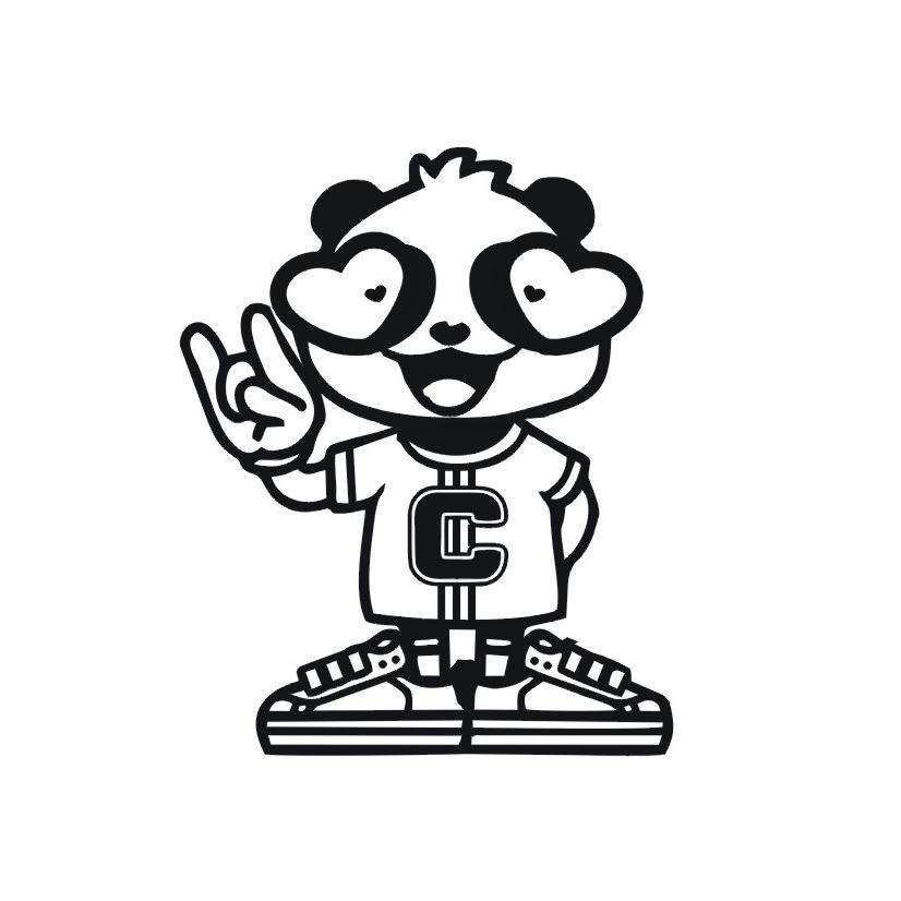 C熊猫图形