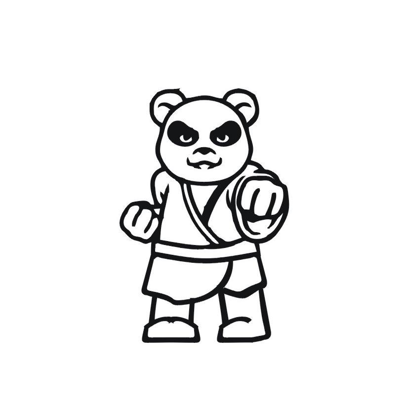 功夫熊猫图形
