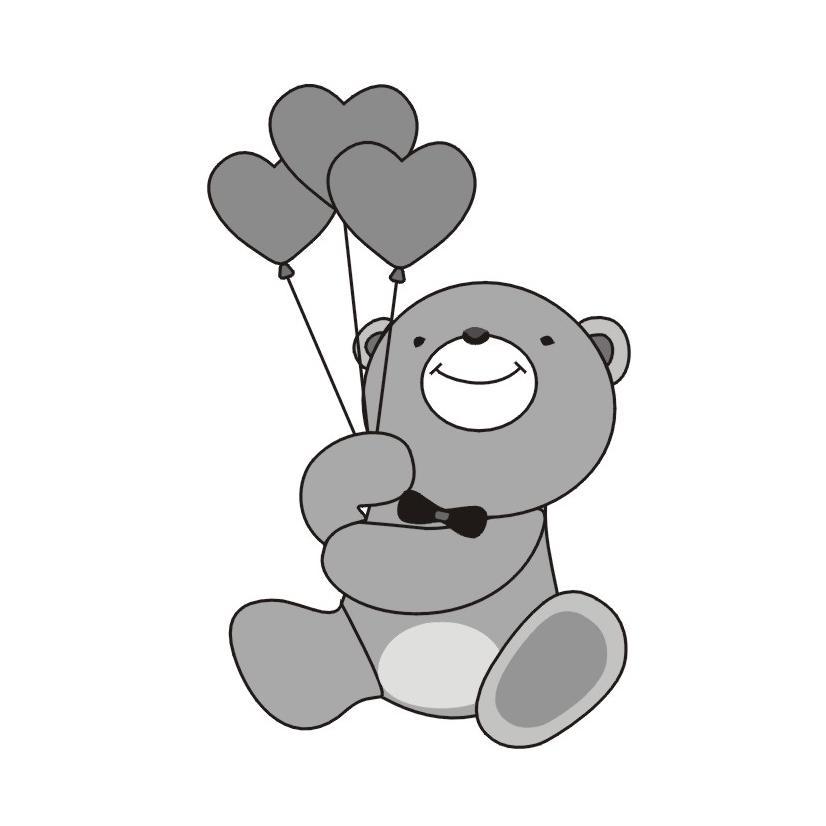 气球熊图形