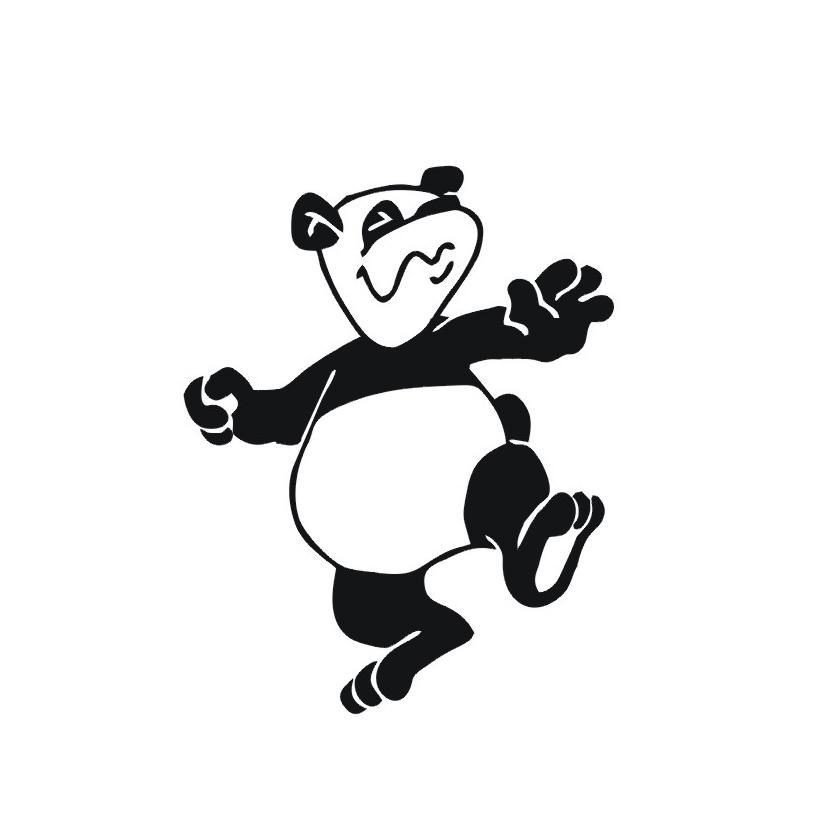 跳舞熊猫图形
