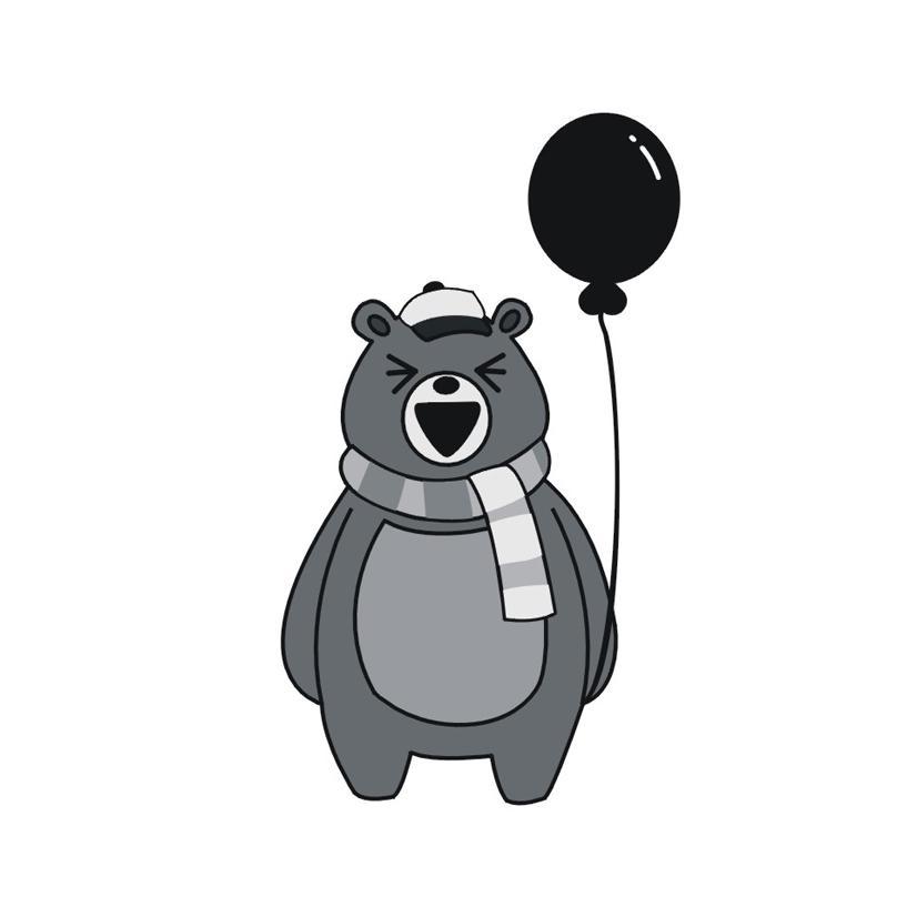 气球熊图形