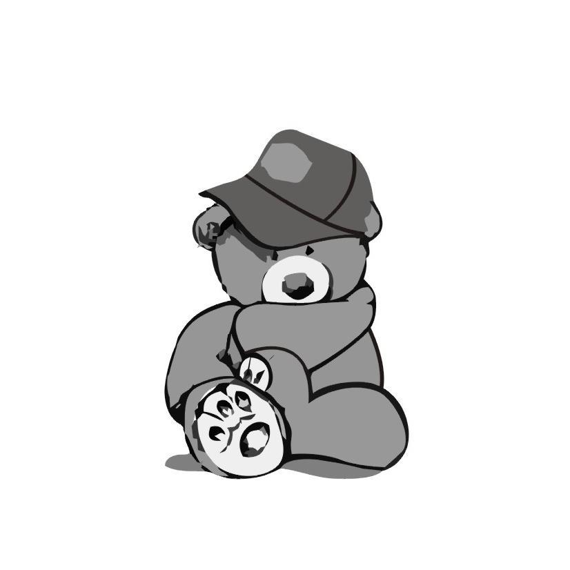 帽子小熊图形