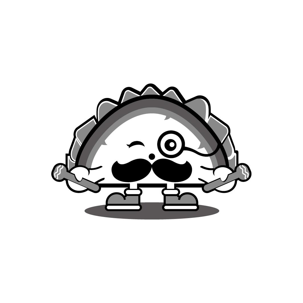 饺子老头图形