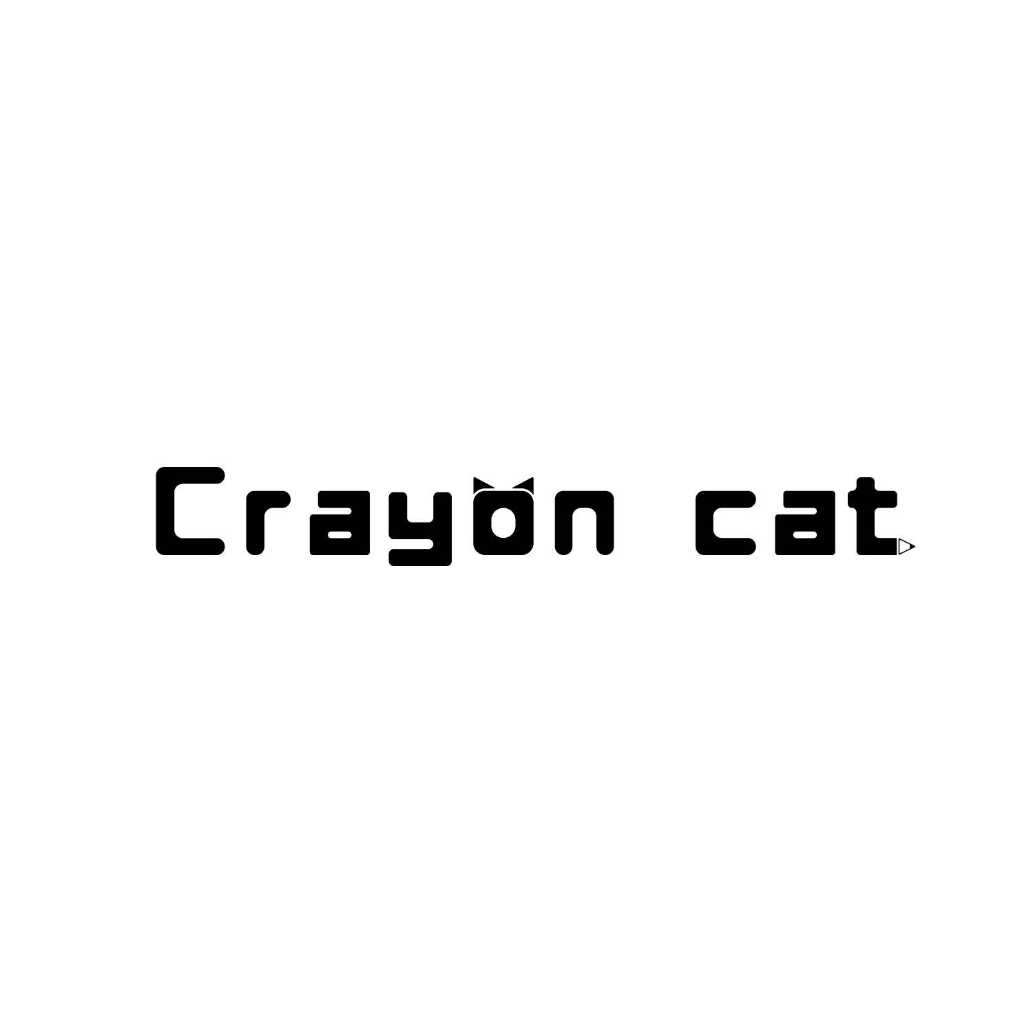 Crayon cat