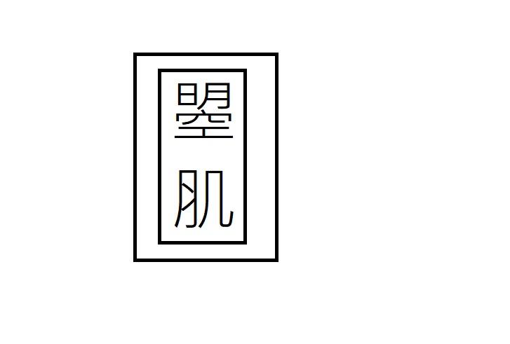 曌肌