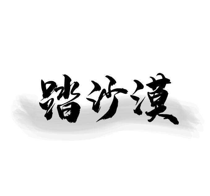 踏沙漠