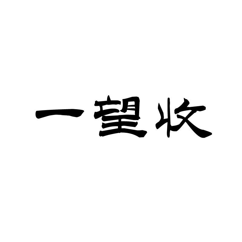 一望收 