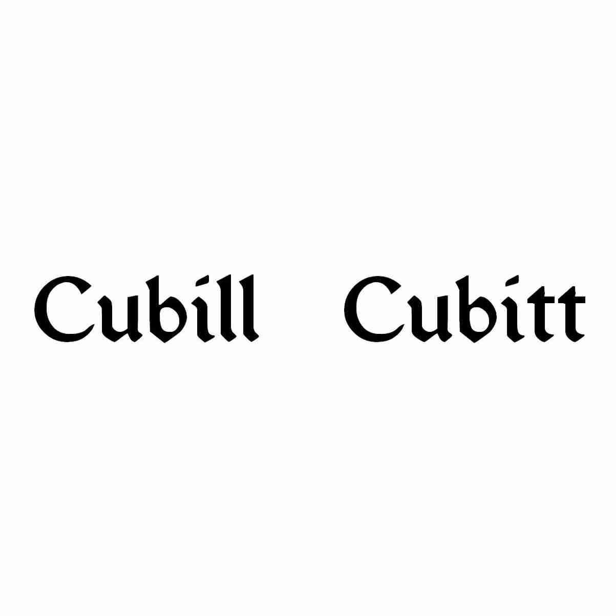 CUBILL CUBITT