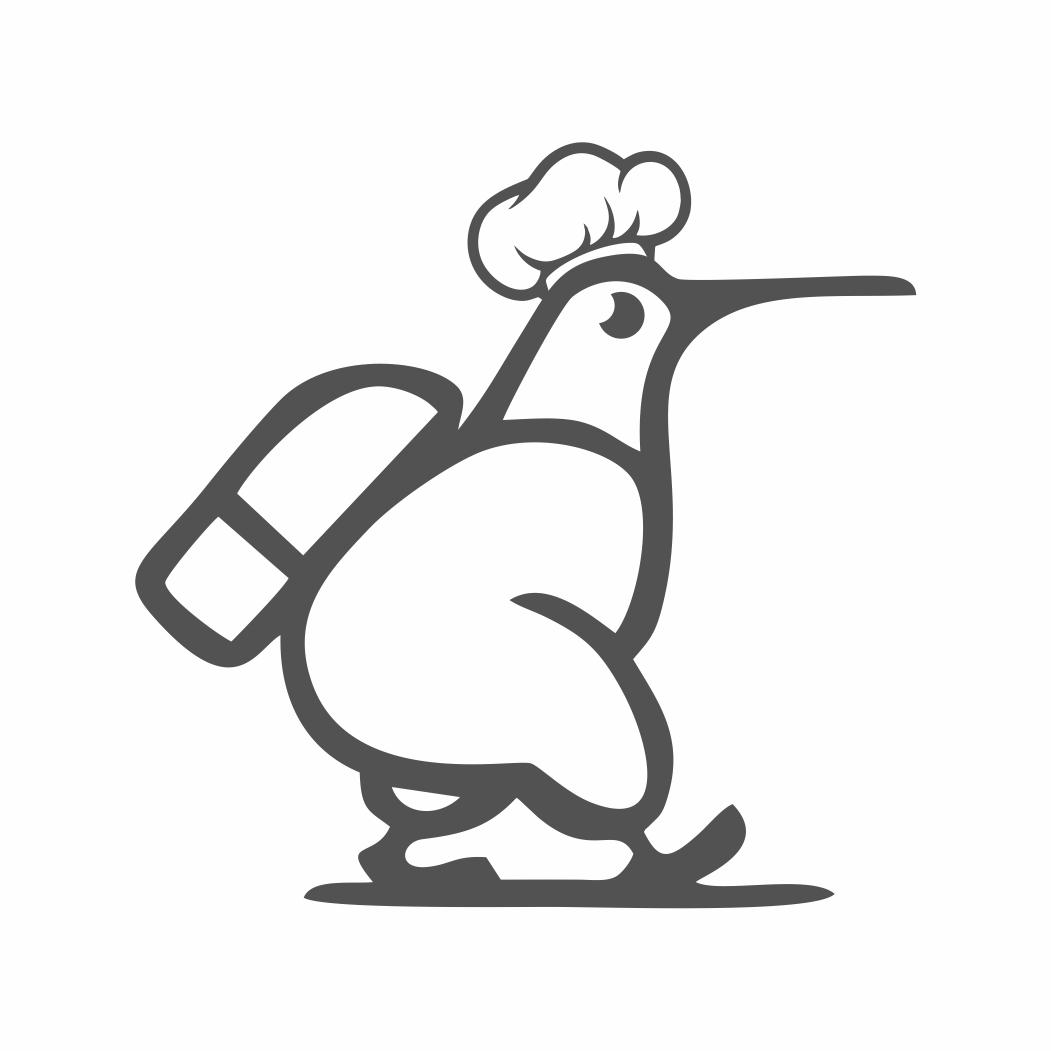 外卖啄木鸟图形