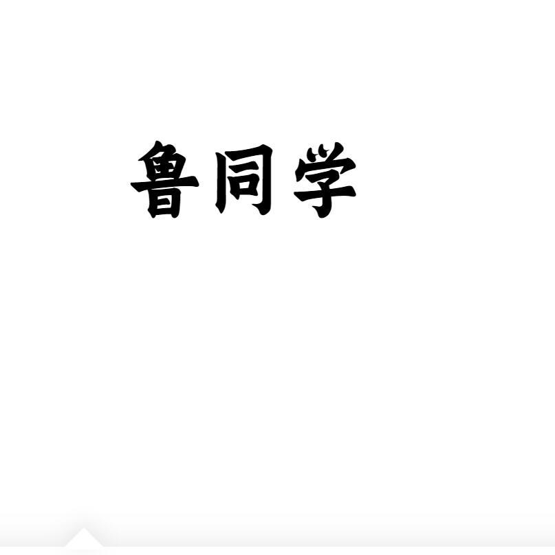 鲁同学