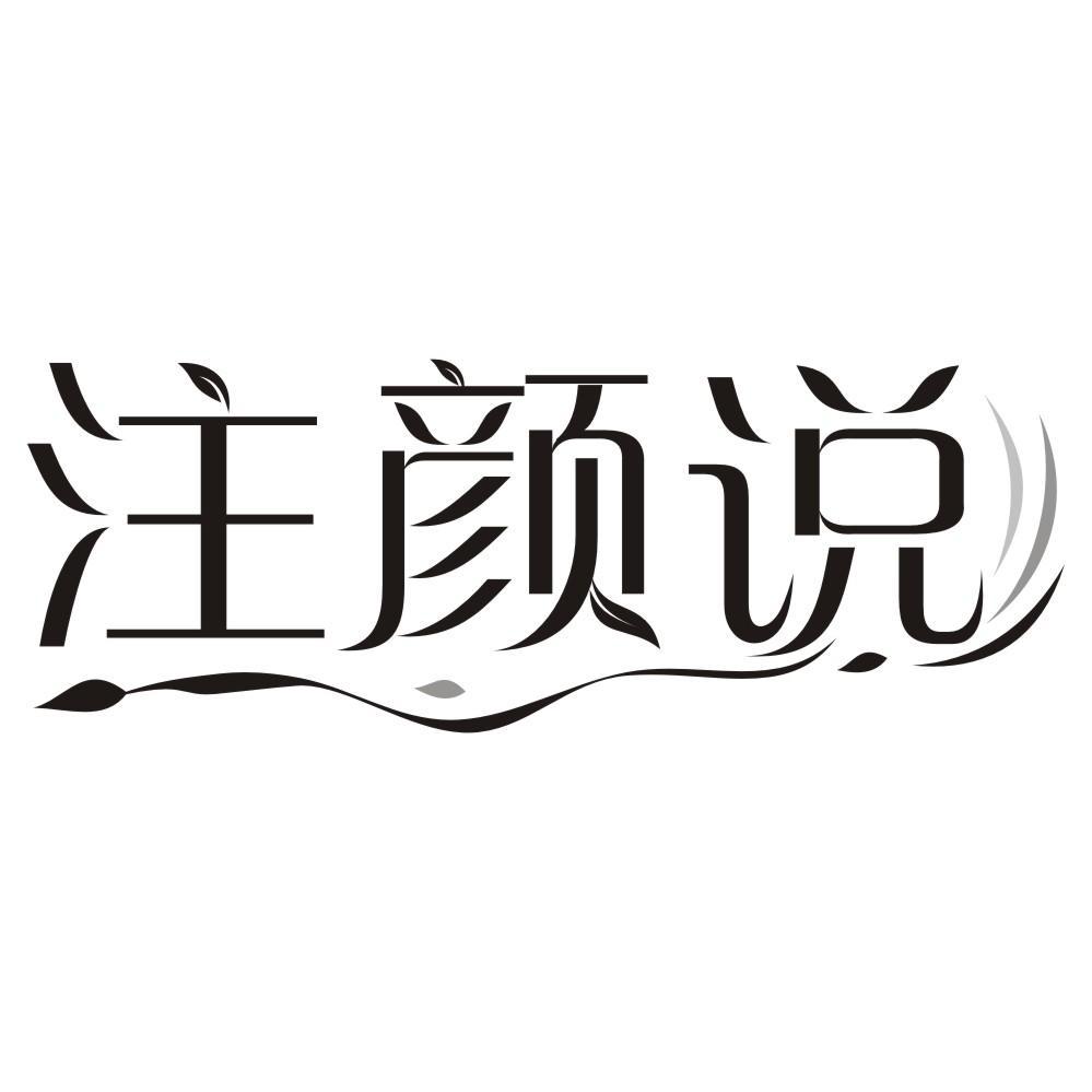 注颜说