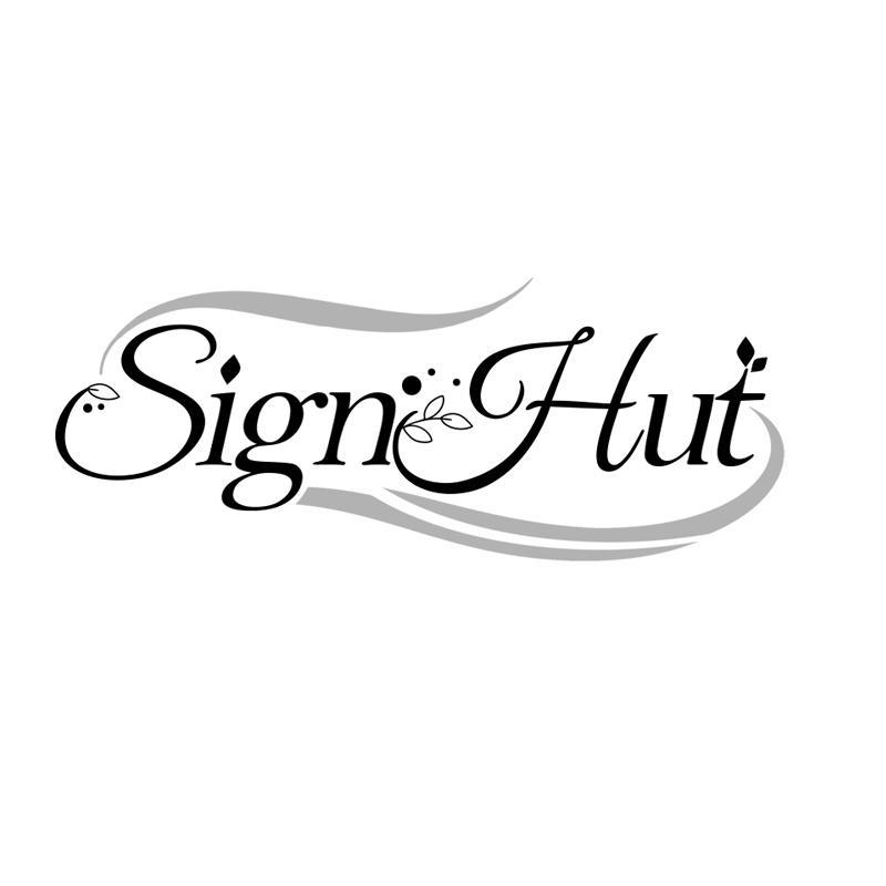 SIGN HUT